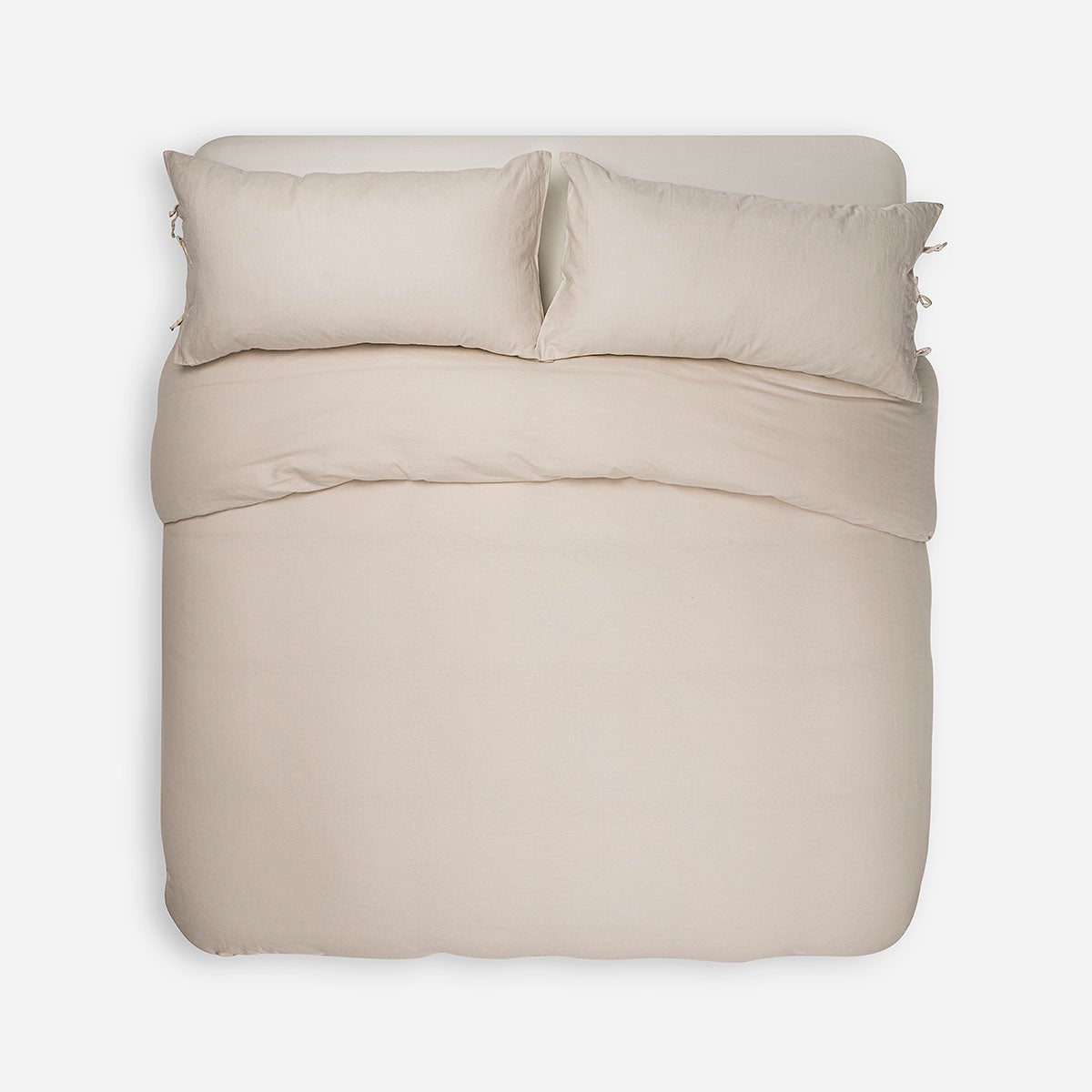 Funda Plumón Lino-Algodón Pure Liso