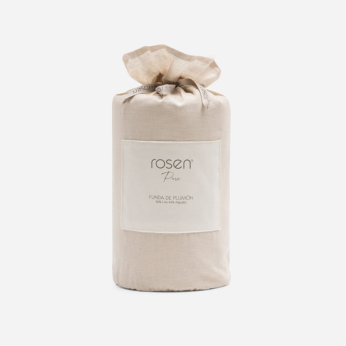 Funda Plumón Lino-Algodón Pure Liso