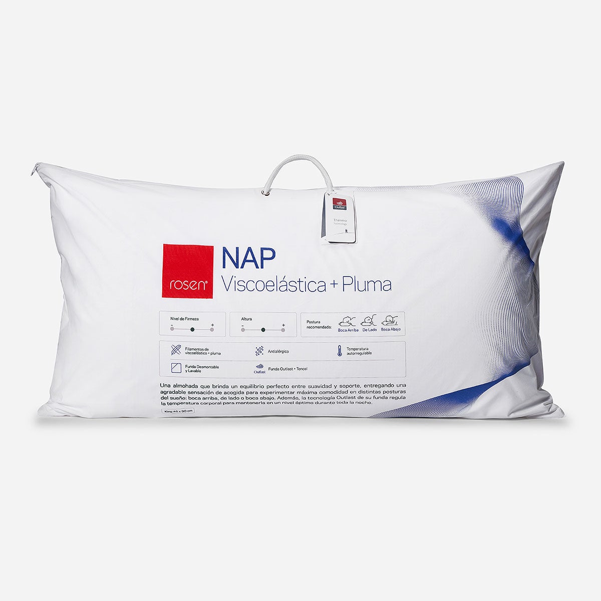 Almohada Viscoelástica Pluma Nap