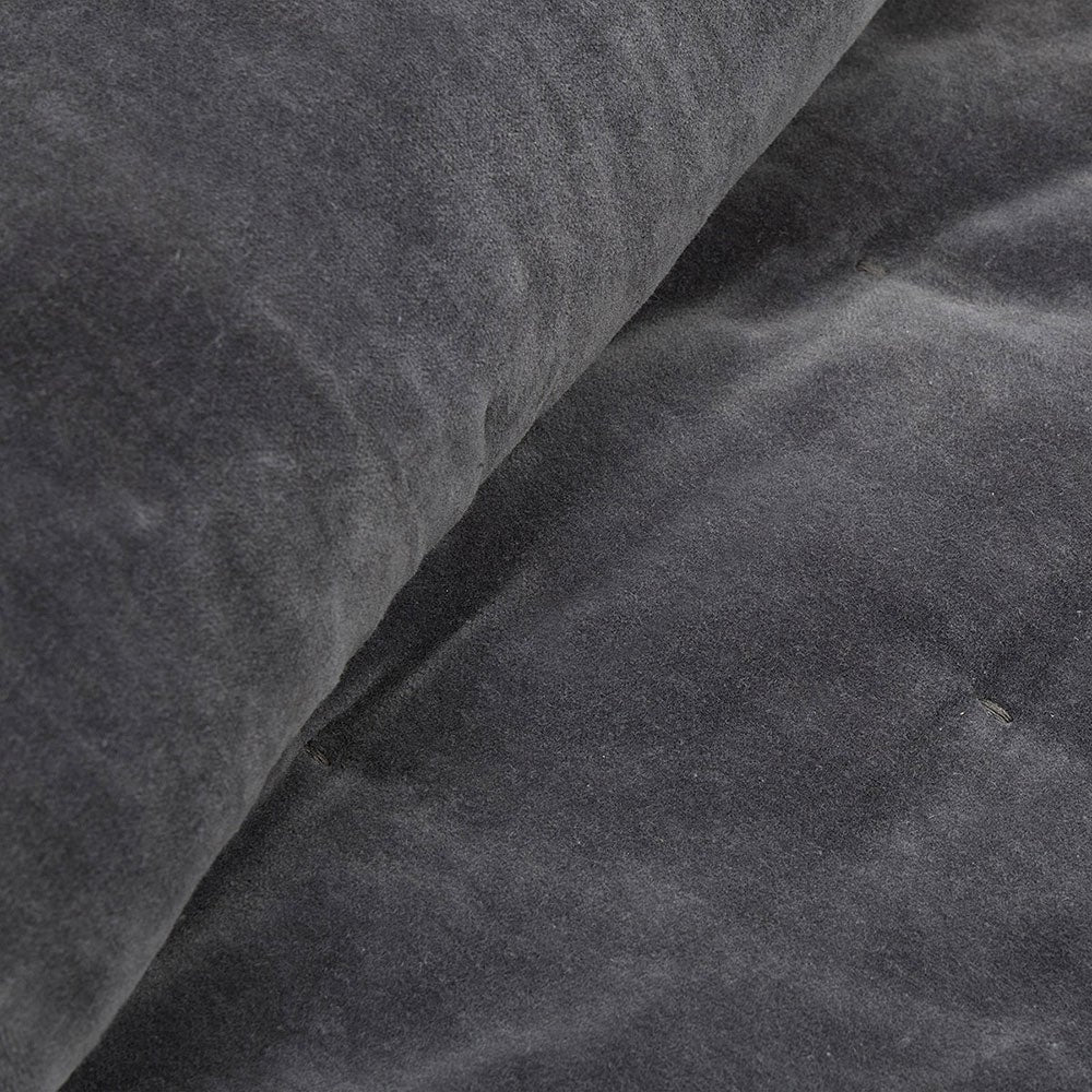Piecera Velvet Stripes Grafito 110 x 230 cm