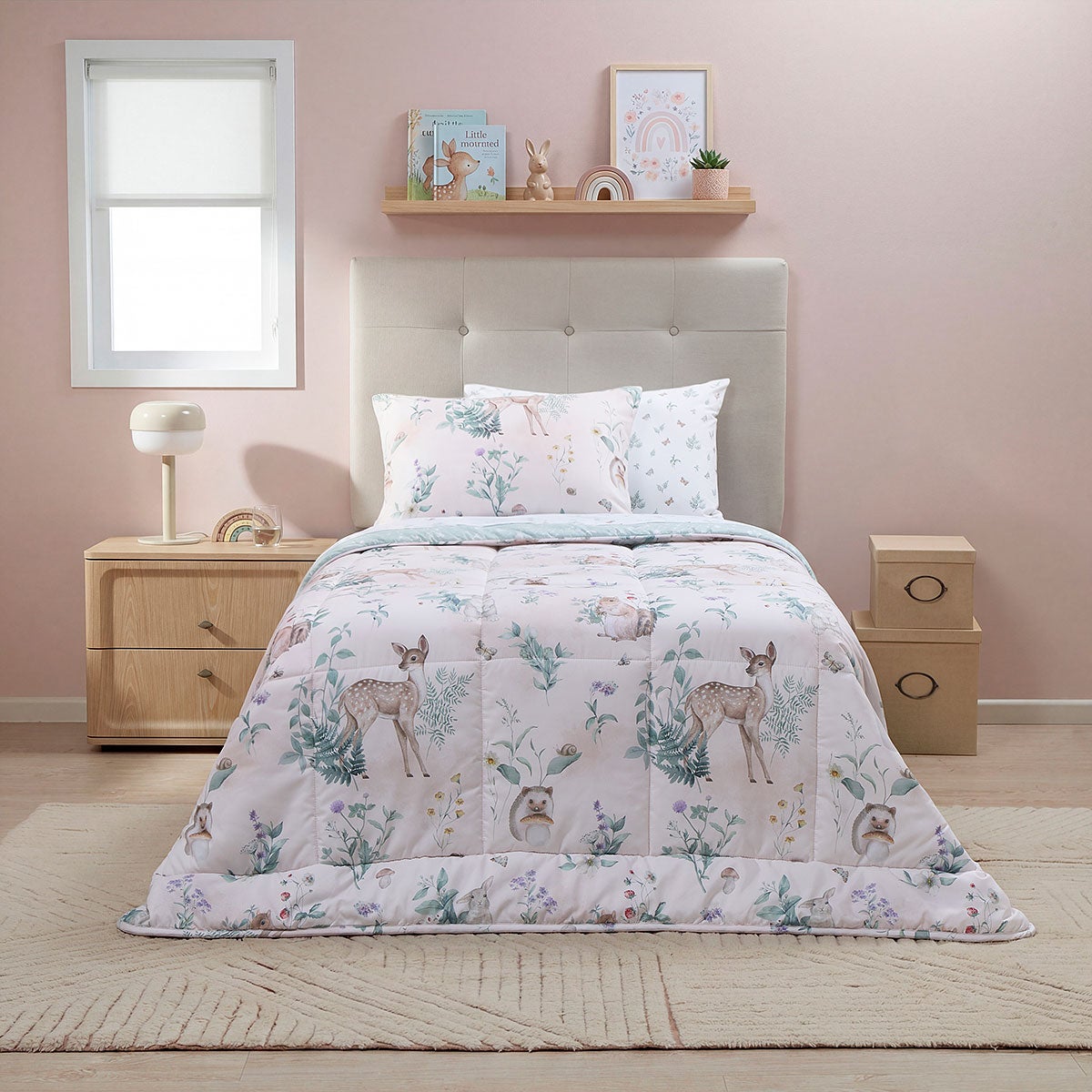 Plumón Microfibra Kids Bosque