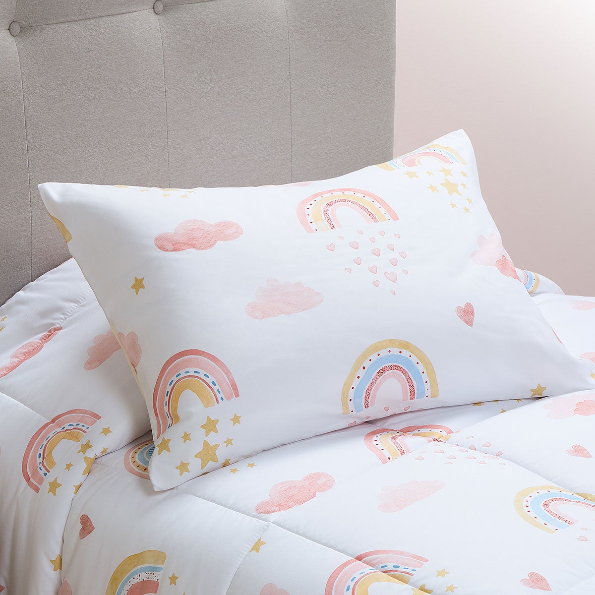 Plumón Microfibra Kids Nubes