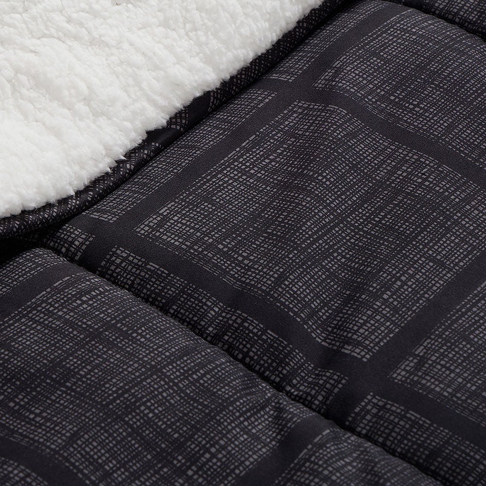 Plumón Alaska Sherpa Multi Black