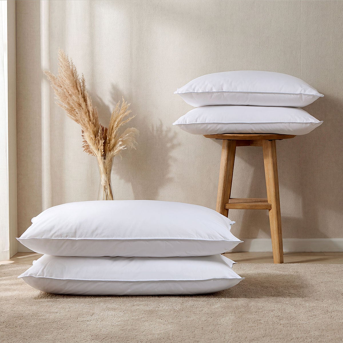 Set 2 Almohadas Soft Microfibra