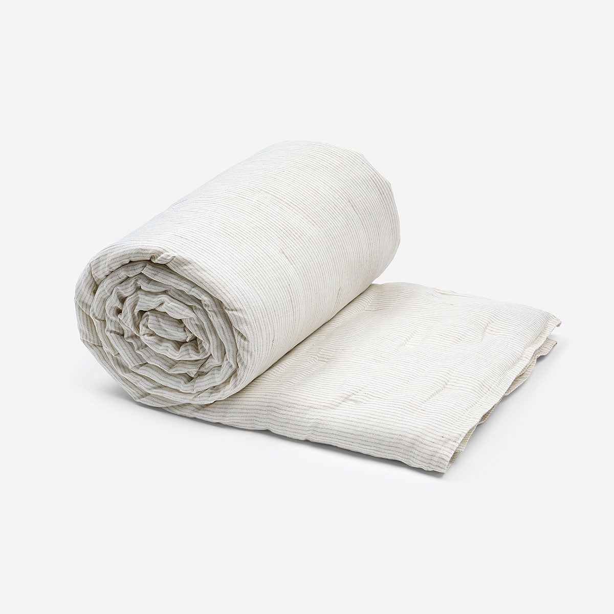 Piecera Lino Natural Stripes 110 x 230 cm