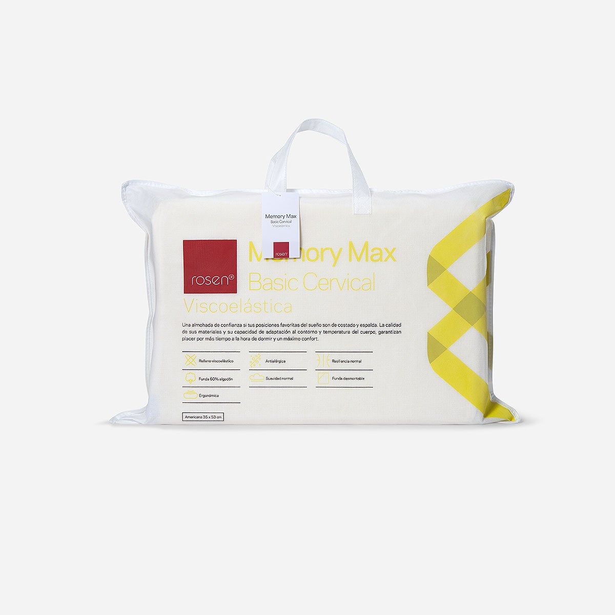 Almohada Viscoelástica Memory Max Cervical