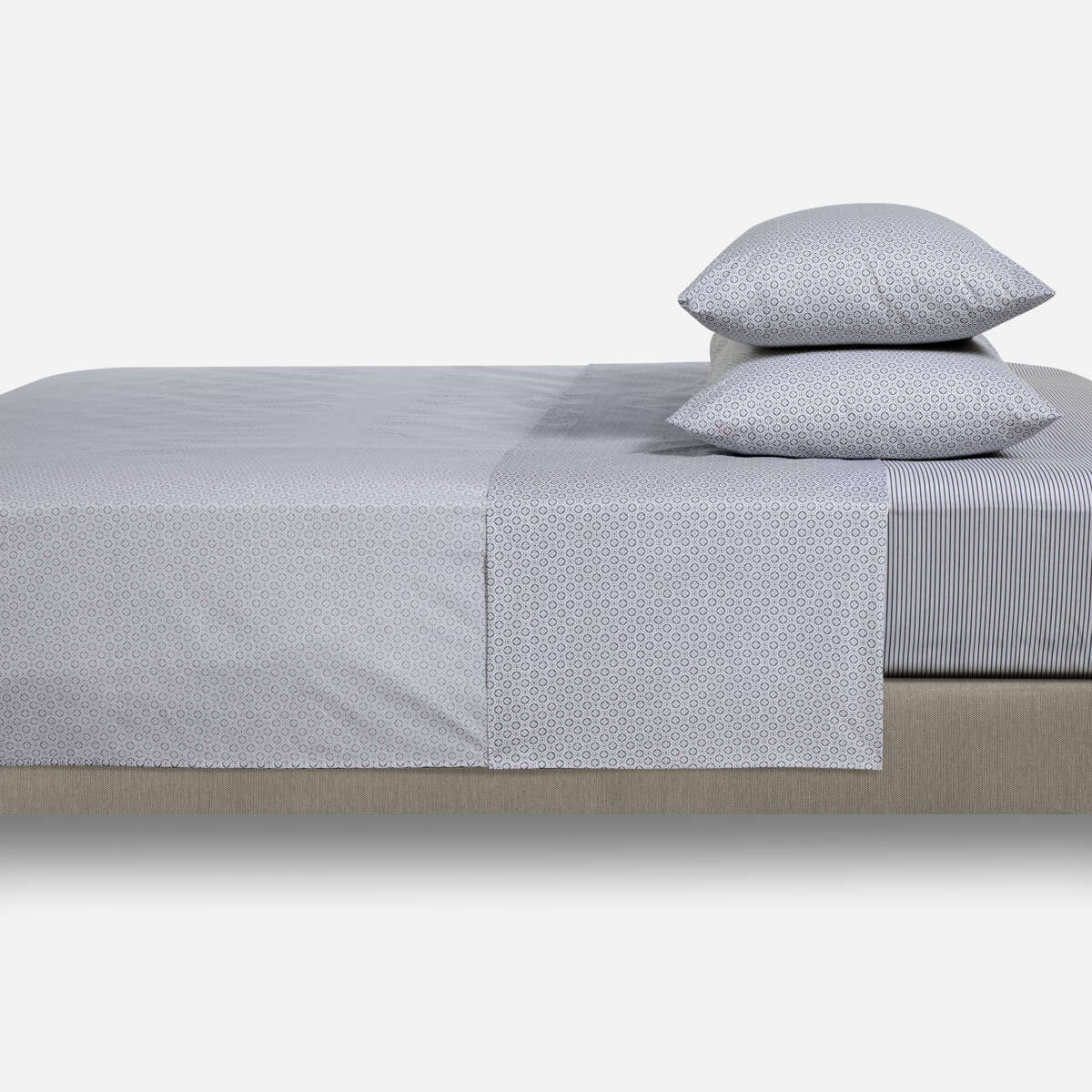 Sábana 180 Hilos Polycotton Miniprint Natura
