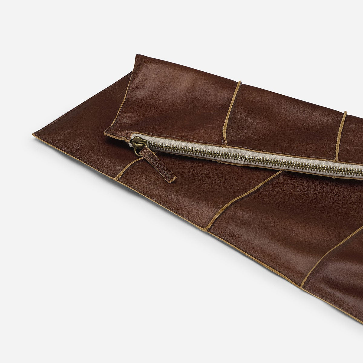 Funda Cojín Cuero Hunter Red 35 x 50 cm