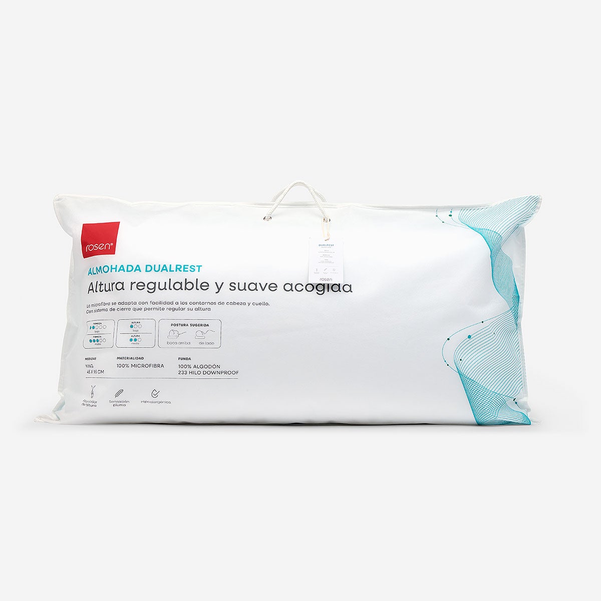 Almohada Microfibra Dualrest