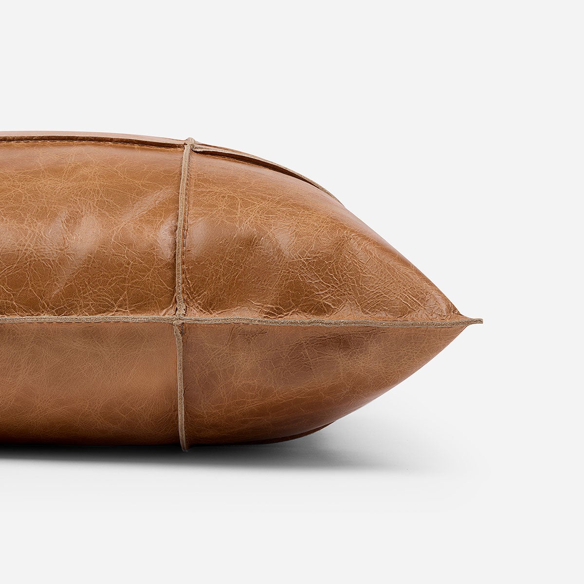 Funda Cojín Cuero Hunter Oatmeal 50 x 50 cm