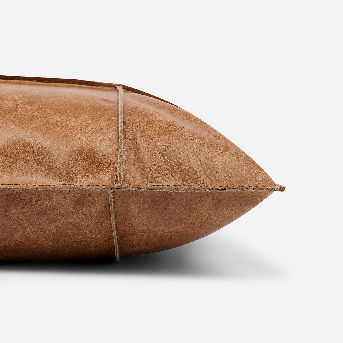 Funda Cojín Cuero Hunter Oatmeal 35 x 50 cm