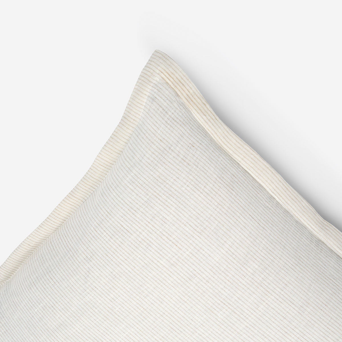Cojín Lino Natural Stripes 65 x 65 cm