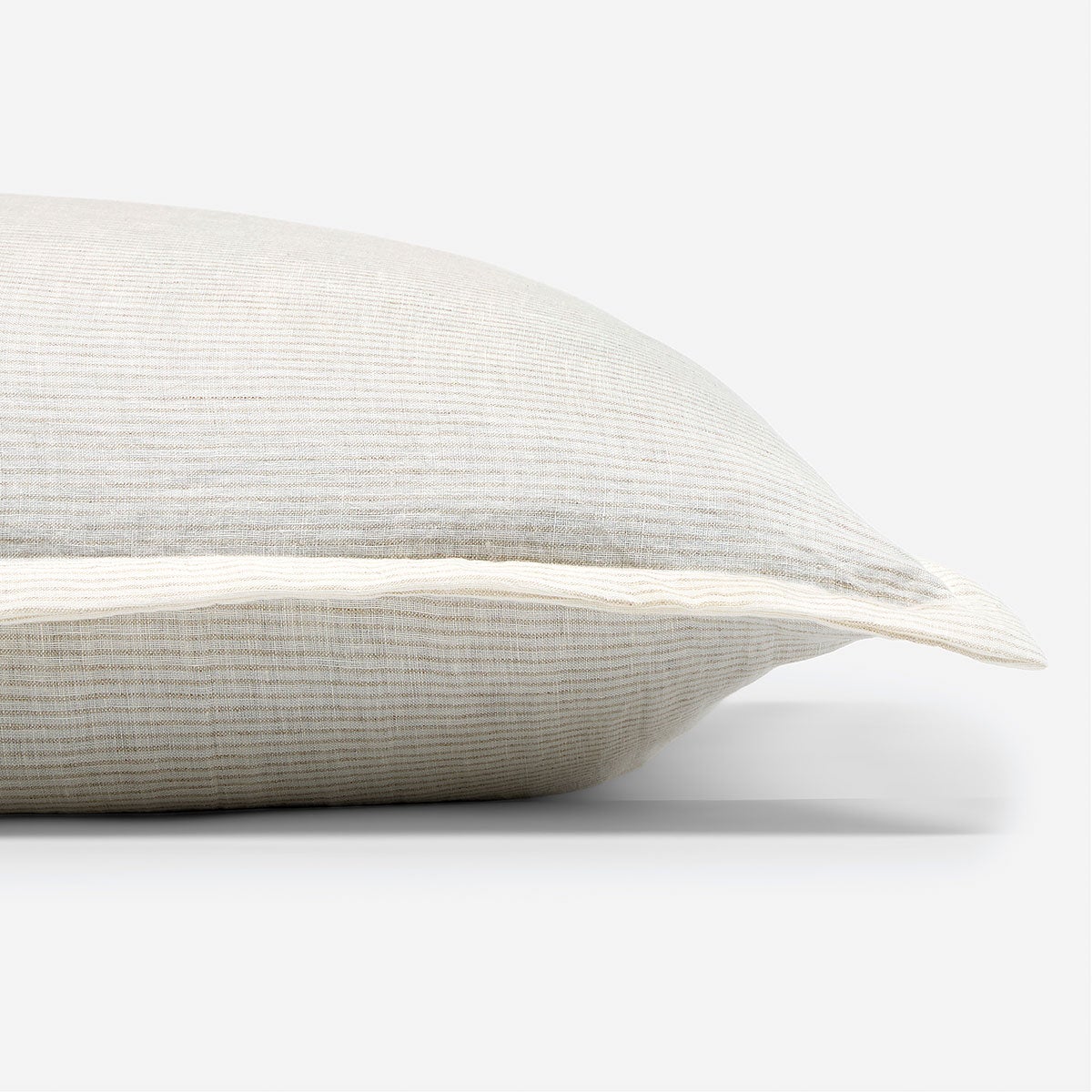Cojín Lino Natural Stripes 85 x 45 cm
